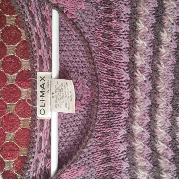 Climax Vintage Long Sweater Sz Sm - Picture 2 of 8